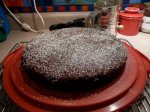 Flourless Chocolate Cake - Curly Dressed Up