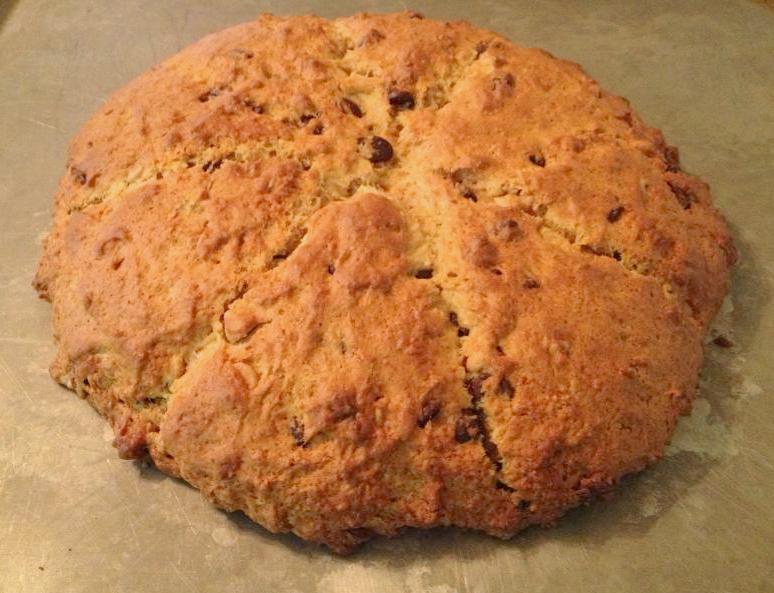 Banana Peanut Butter Semi-Sweet Chocolate Chip Scones