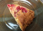 Raspberry White Chocolate Chip Scones